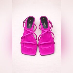 Proenza Schouler Bold Pink Heels